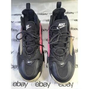 Nike Air Zoom 2K Women’s Sneakers, AO0354-003, Black/White/China Rose, Size 7
